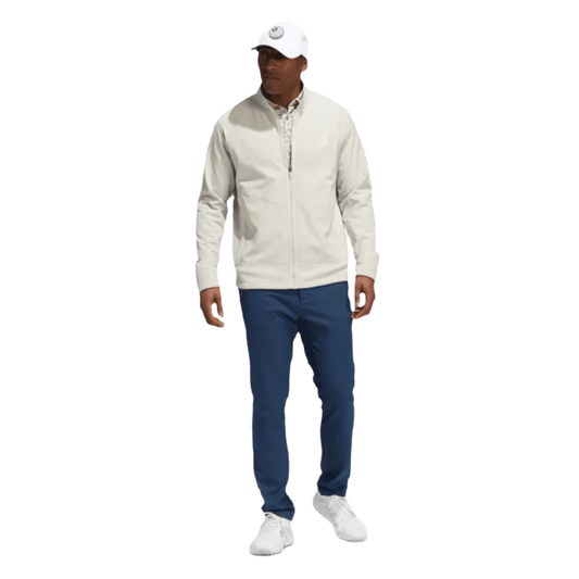 Adidas Beige Statement Full-Zip Jacket