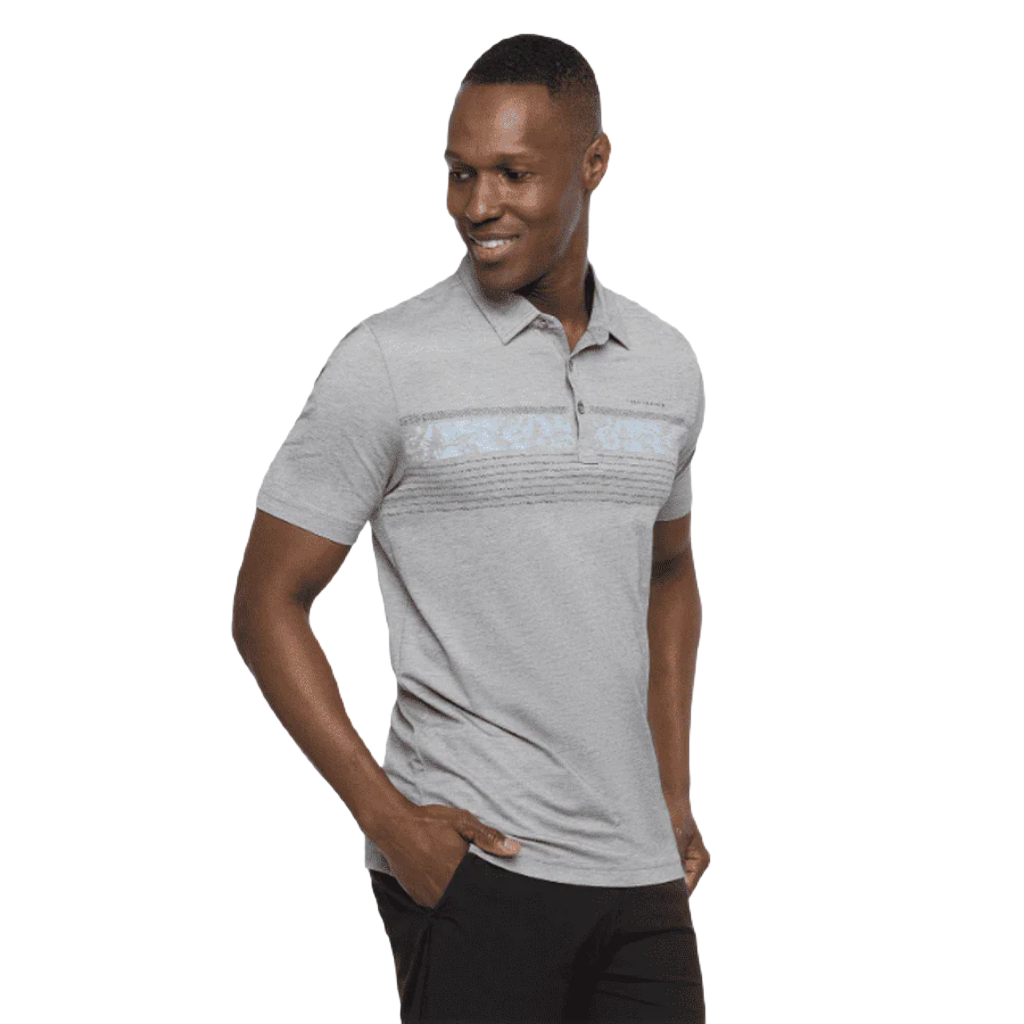 Travis Mathew Underwater Museum Polo - Grey