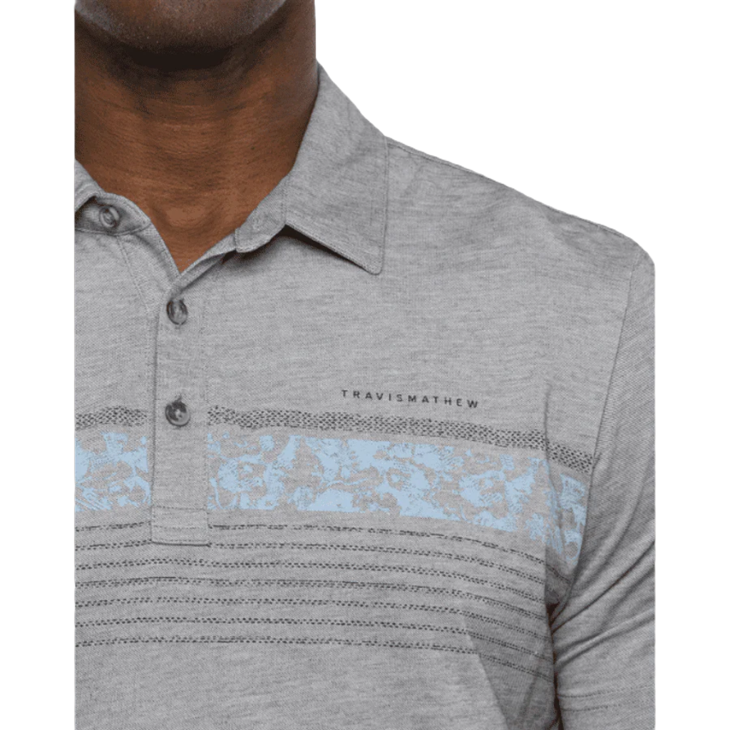 Travis Mathew Underwater Museum Polo - Grey