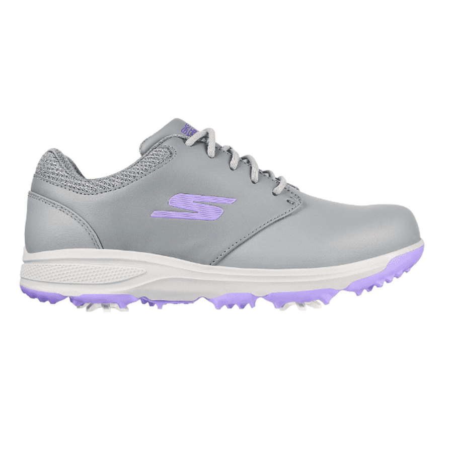 Skechers Ladies GO GOLF Jasmine Golf Shoes - Grey/Purple