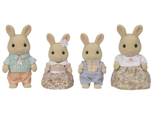 Sylvanian Families Epoch FS-47 Milk Rabbit Family Doll