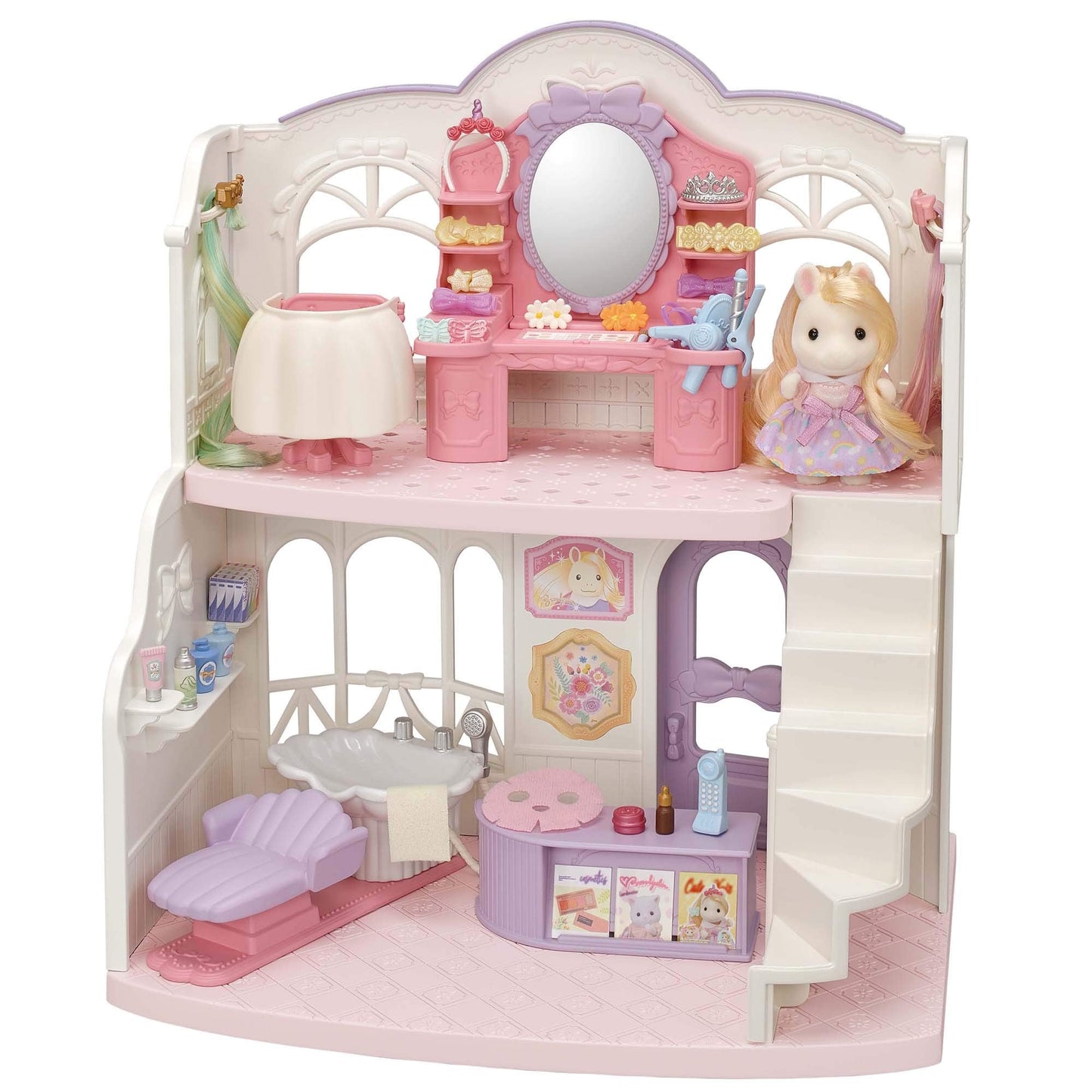 Sylvanian Families Hair Salon Epoch Fu-14