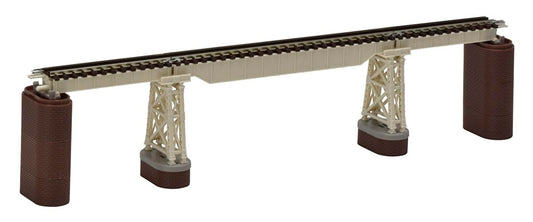 Tomix N Gauge Ivory Brick Trestle Bridge S280 (F) 2 Pieces 3277 Tomytec Japan
