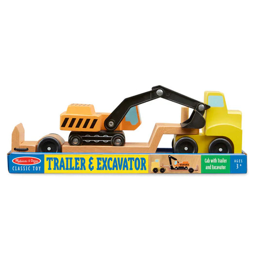 Trailer & Excavator Set