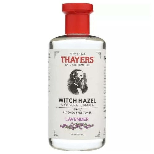 Thayers Natural Remedies Facial Toner Witch Hazel With Aloe Vera - Alcohol Free 12 fl oz