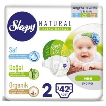 Sleepy Natural Baby Velcro Diapers