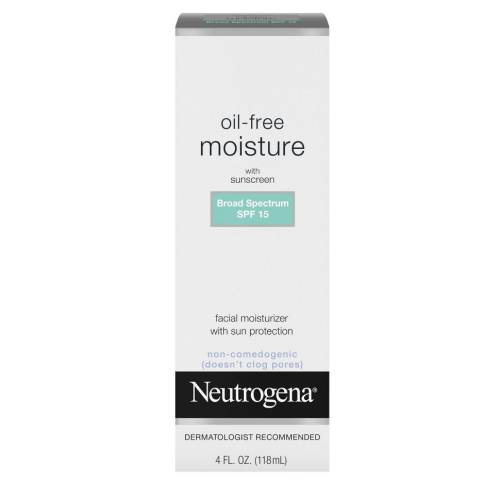 Neutrogena Oil Free Facial Moisturizer SPF 15 Sunscreen & Glycerin - 4 fl oz