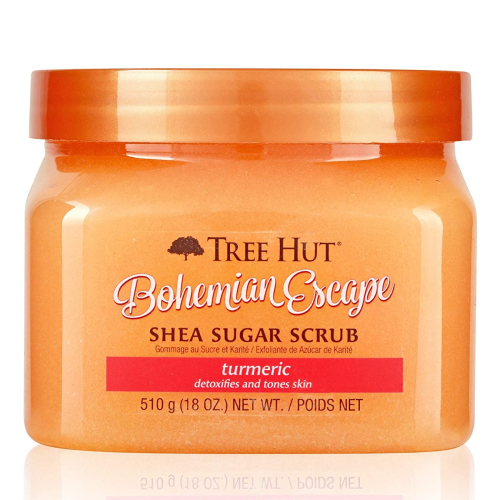 Tree Hut Shea Sugar Scrub Bohemian Escape, 18 oz