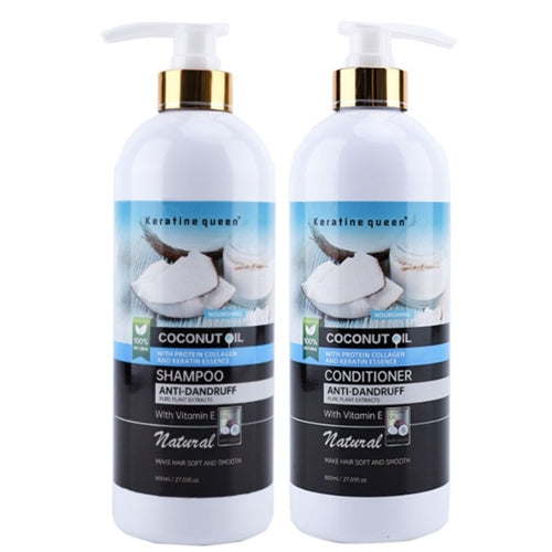 Keratine Queen Nourishing Haircare With Coconut Oil, Protein Collagen & Keratin Essence, Anti Dandruff 800ml