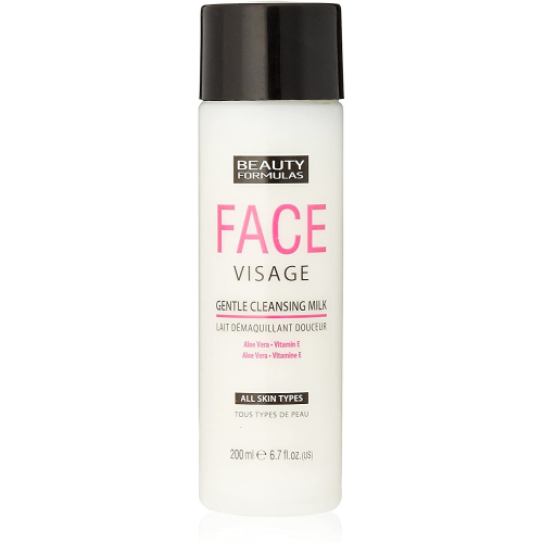 BEAUTY FORMULAS FACE VISAGE GENTLE CLEANSING MILK ALOE VERA VITAMIN E 200m