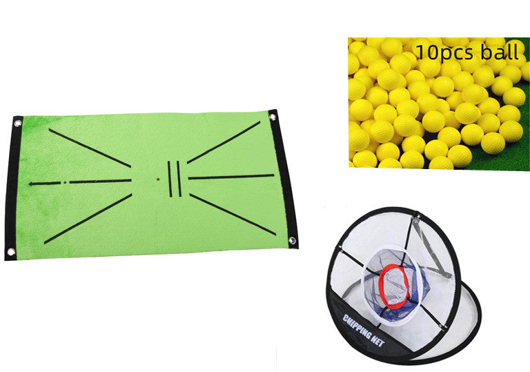 Golf Swing Hitting Mat Family Indoor Mat Thickening Practice Mat - Blue Force Sports
