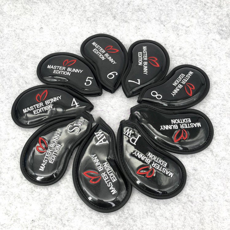 Golf Irons Hardcover Rabbit Embroidered - Blue Force Sports