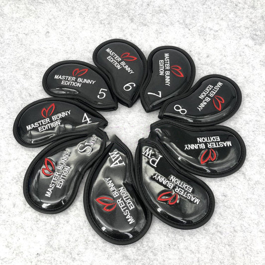 Golf Irons Hardcover Rabbit Embroidered - Blue Force Sports