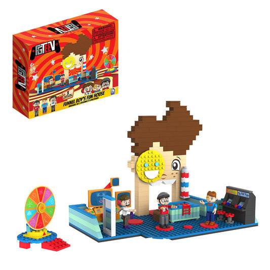 FGTeeV - FUNnel Boy Fun House Deluxe Buildable Set (474 Pieces)