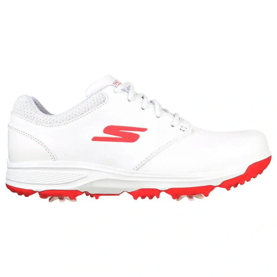 Skechers Ladies GO GOLF Jasmine Golf Shoes - White/Pink