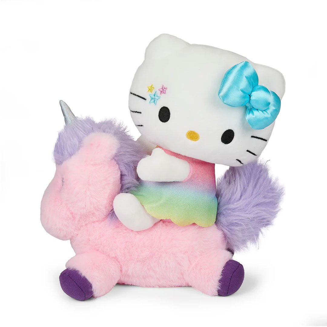 Kidrobot Sanrio 13" Hello Kitty Riding Unicorn Plush Toy*