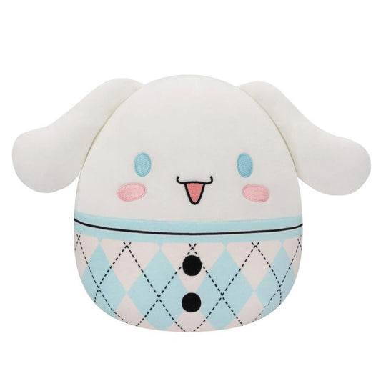 Squishmallows Sanrio 8" Plaid Cinnamoroll Plush Toy