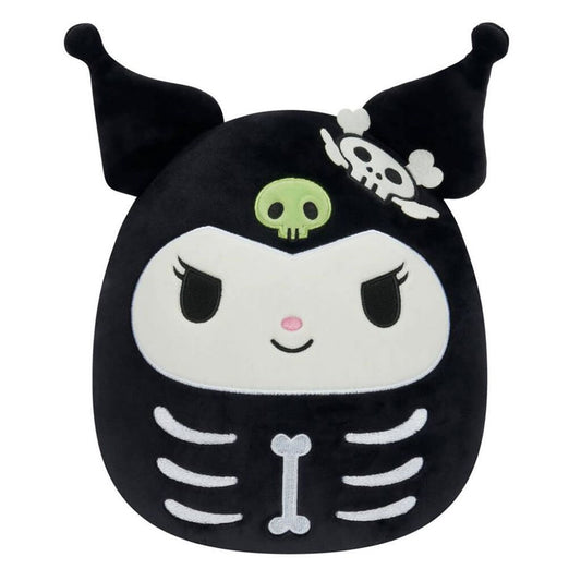 Squishmallows Sanrio 8" Halloween Kuromi Skeleton Plush Toy