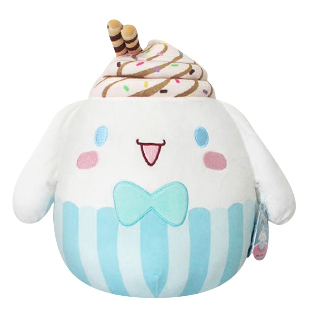 Squishmallows Sanrio Love Sweets 8" Cinnamoroll Whipped Cream Plush Toy