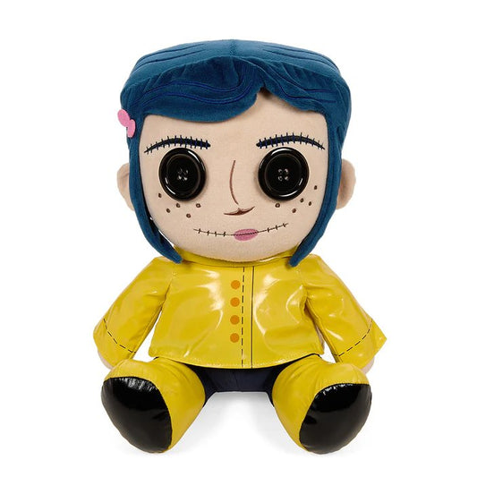 Kidrobot Laika 13" Coraline with Button Eyes Plush Toy