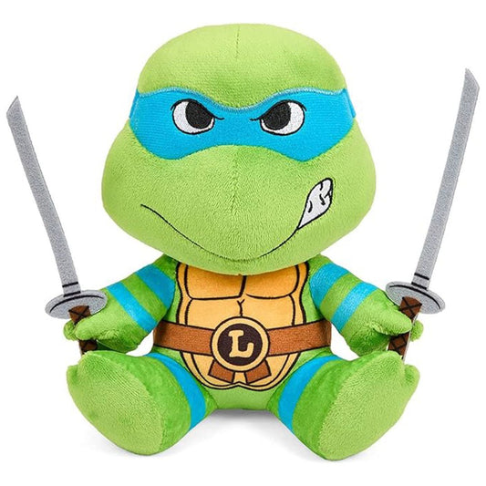 Kidrobot Teenage Mutant Ninja Turtles 7.5" Leonardo Phunny Plush
