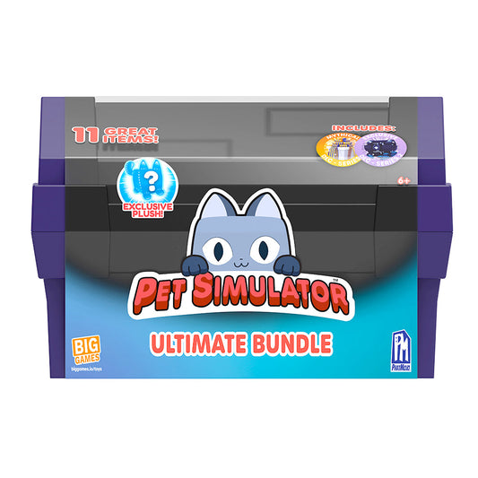 PET SIMULATOR – Tech Treasure Chest Ultimate Bundle (12" Chest w/ 11 Items, Series 2) [Includes DLC]
