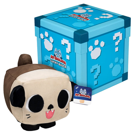 PET SIMULATOR - Lucky Blocks Pet Plush (5.75" Huge Plush, Season 1) [Includes DLC] [LIMITED EDITION]