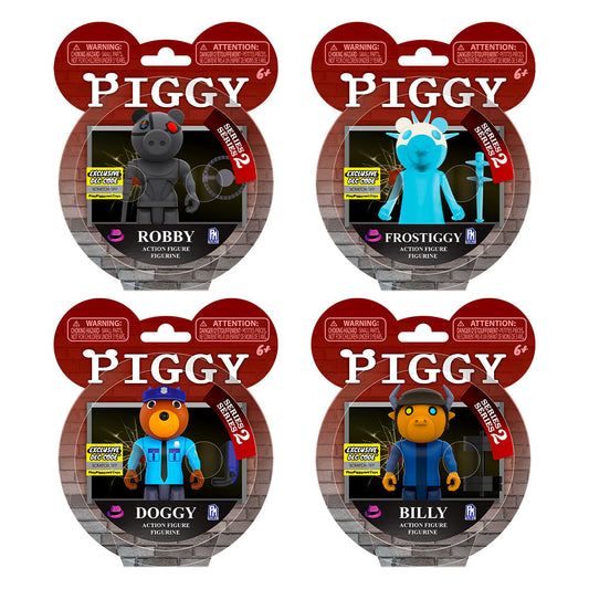 PIGGY - Action Figures (3.5" Buildable Toys, Series 2) [Includes DLC]