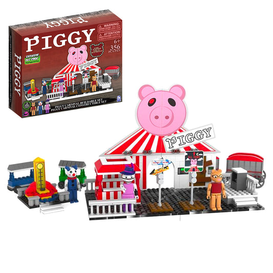 PIGGY - Carnival Deluxe Buildable Set (Three Minifigs, 356 Pieces) [Includes DLC]