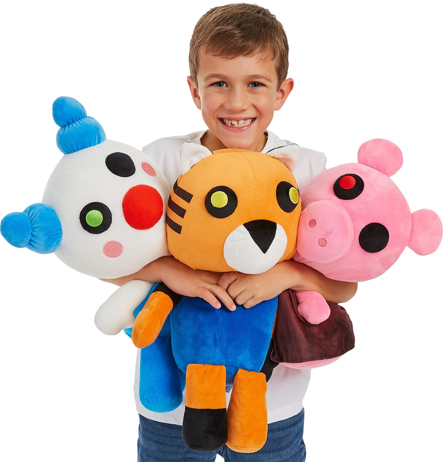 PIGGY - Jumbo Plushies (16" Large Plushies w/ Drawstring Bags, Series 1)