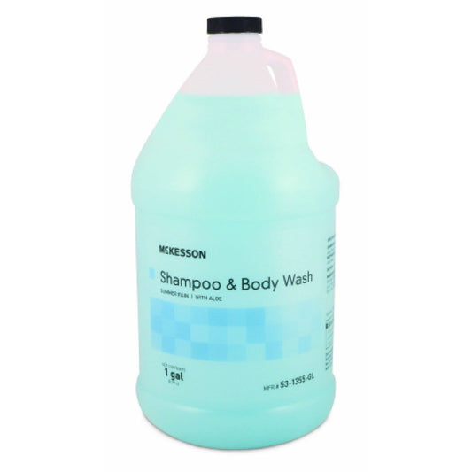 McKesson Shampoo and Body Wash 1 gal. Jug, Summer Rain Scent, Case of 4